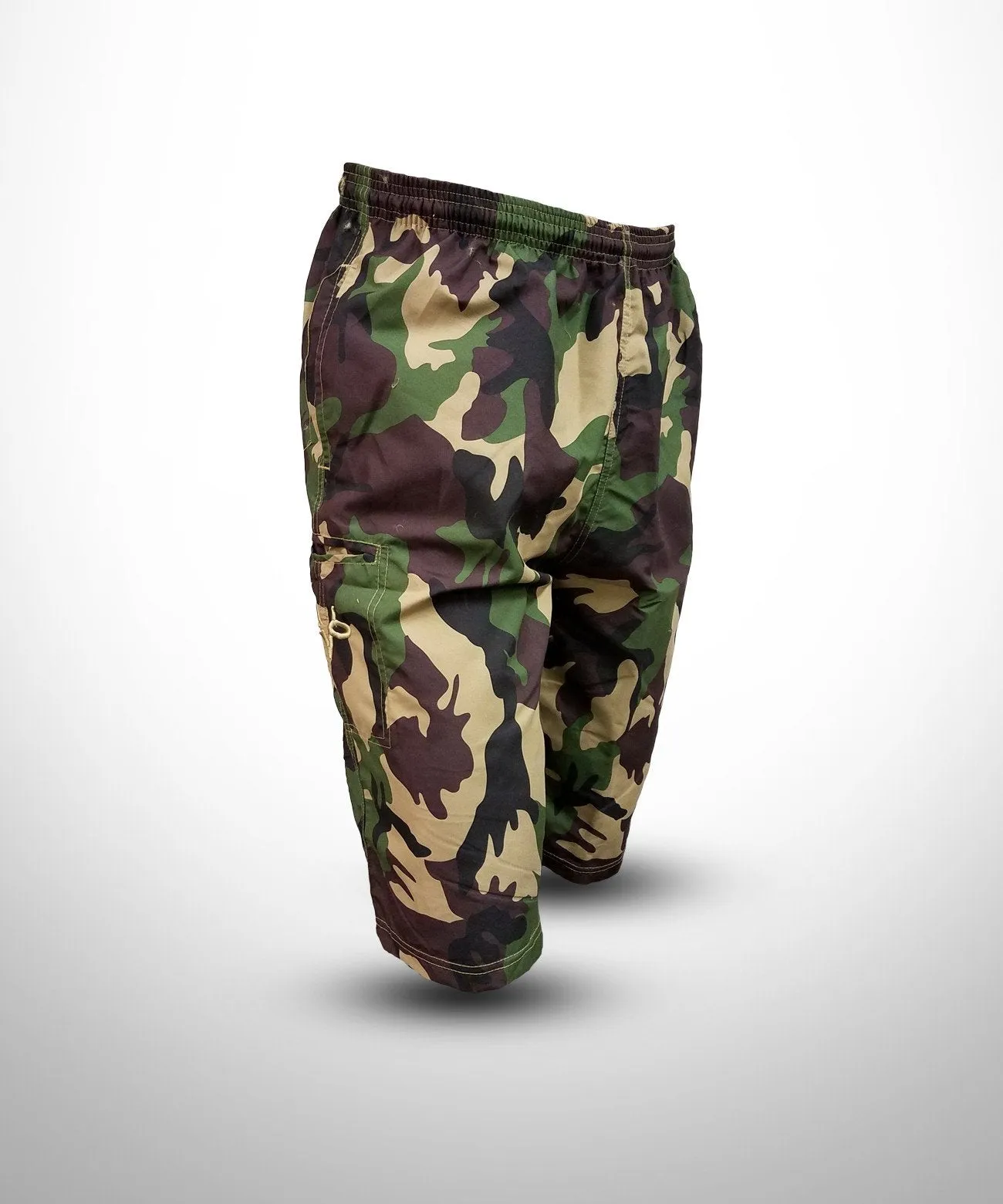 Evo9x Elastic Waistband Drawstring Microfiber Shorts -CLEARANCE