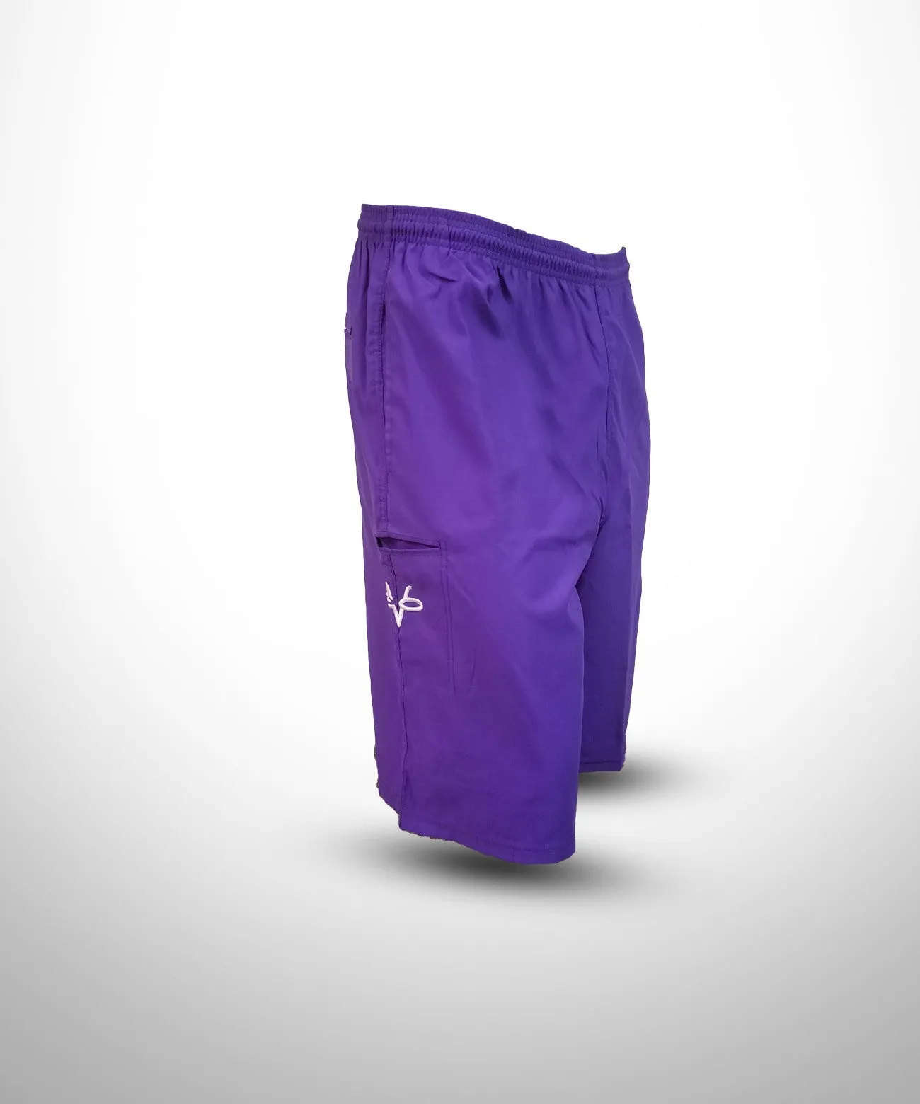 Evo9x Elastic Waistband Drawstring Microfiber Shorts -CLEARANCE