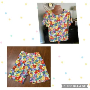 Extremely Cute Vintage Floral Two Piece Set‎