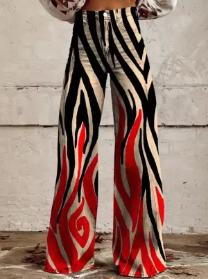 Fabiana | Boho Wide-Leg Pants