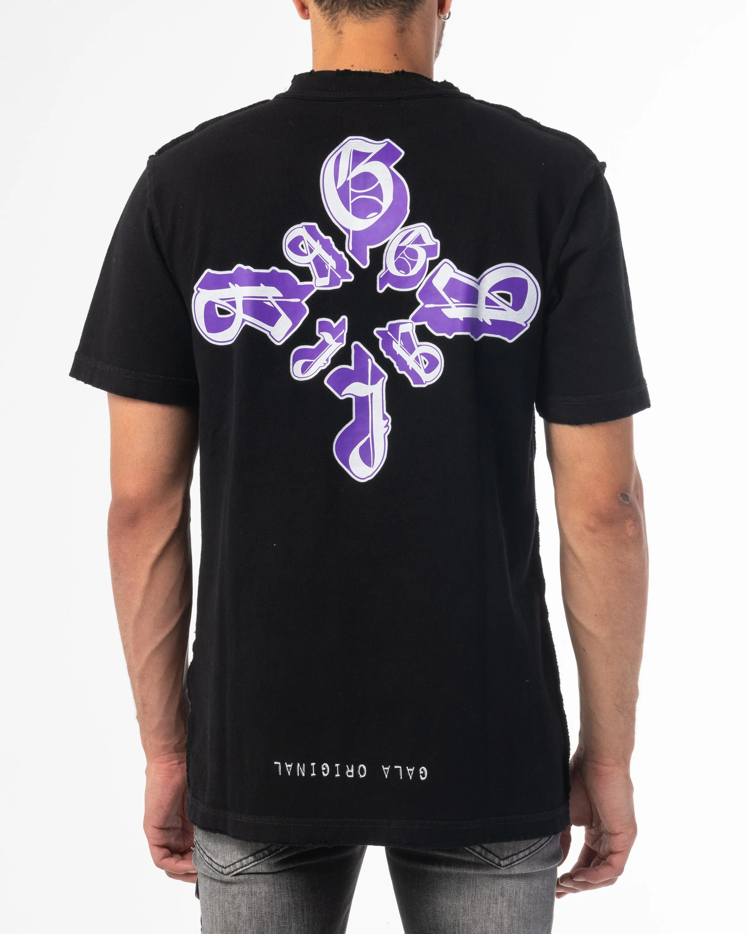 FALLEN STAR TEE (JET BLACK)