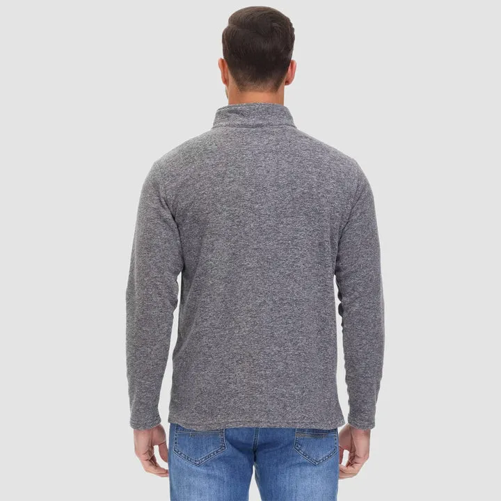 Fashionable Zip Neck Jumper for Men