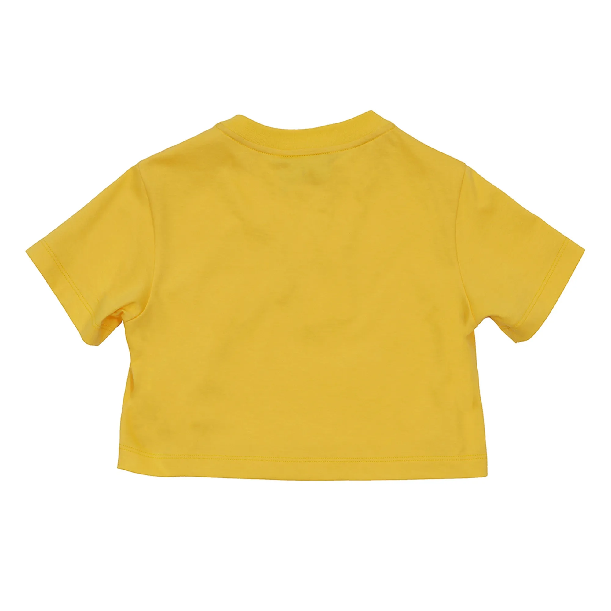 Fendi Yellow Cropped T-Shirt