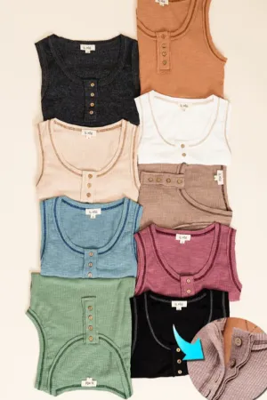 Fitted Henley Top