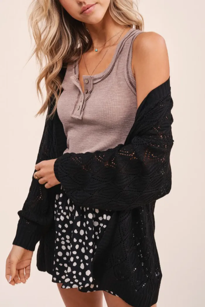 Fitted Henley Top