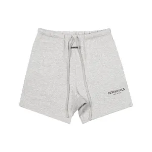 FOG Essentials Logo Sweat Shorts - Light Heather Oatmeal