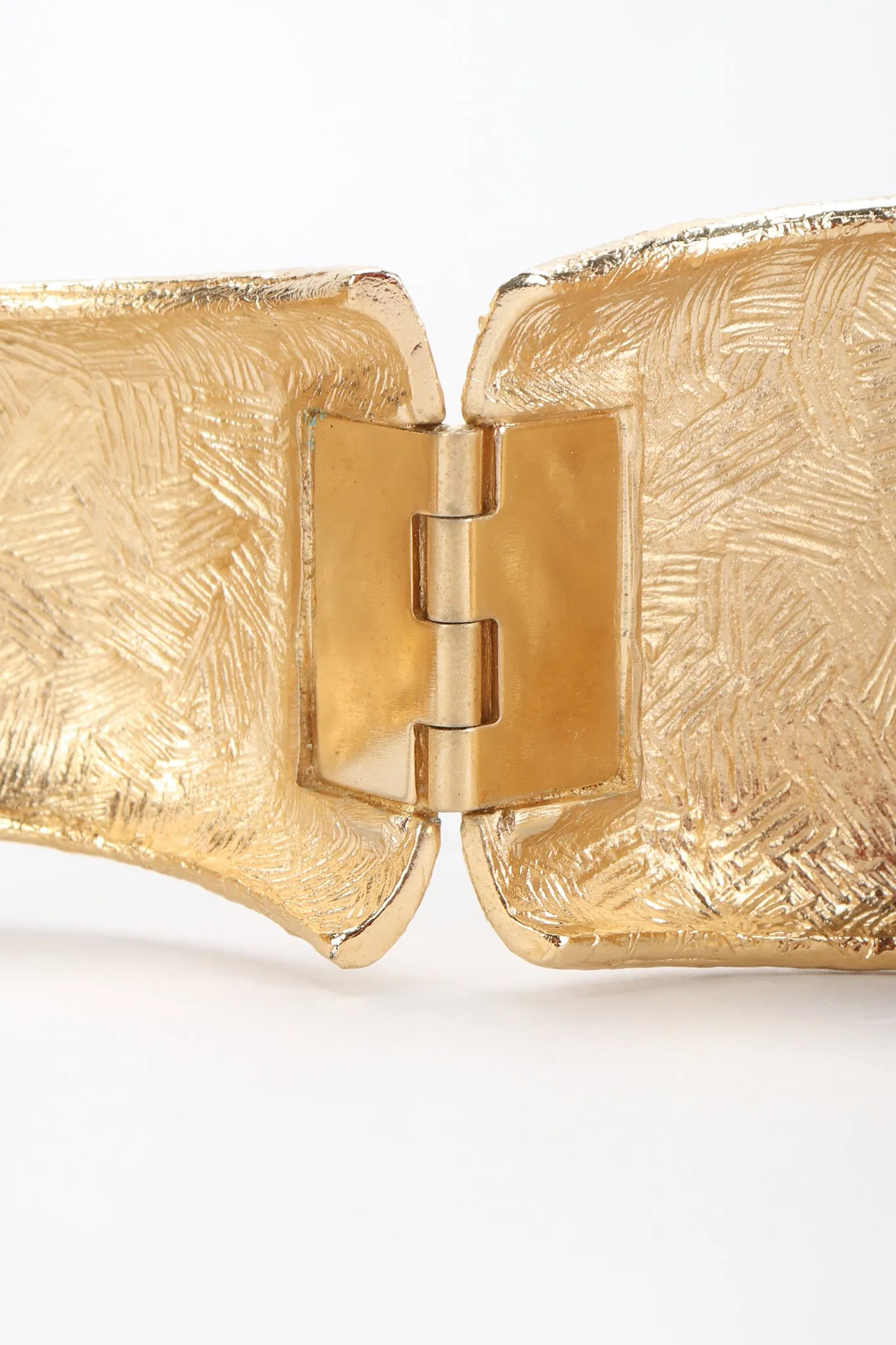 Foil Textured Cuff Bracelet