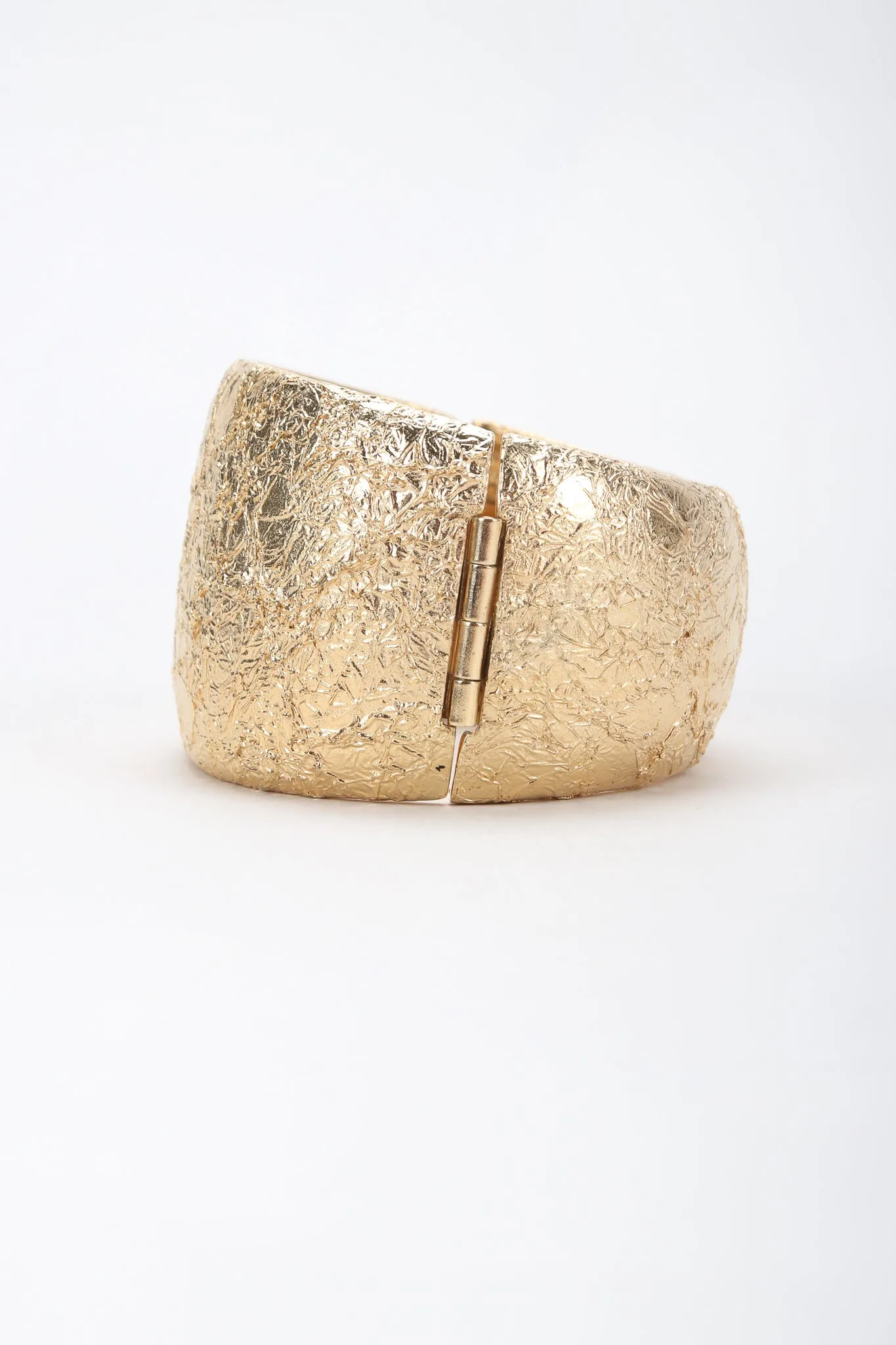 Foil Textured Cuff Bracelet