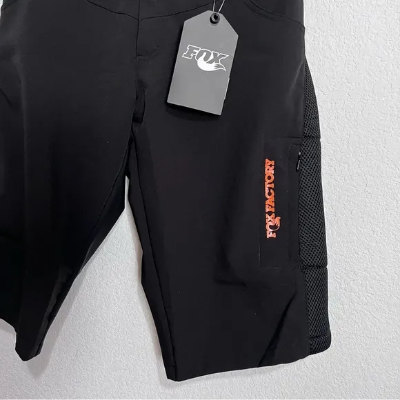 Fox Factory Race Face Black Indy Shorts New Small