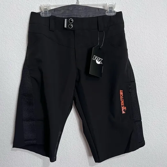 Fox Factory Race Face Black Indy Shorts New Small
