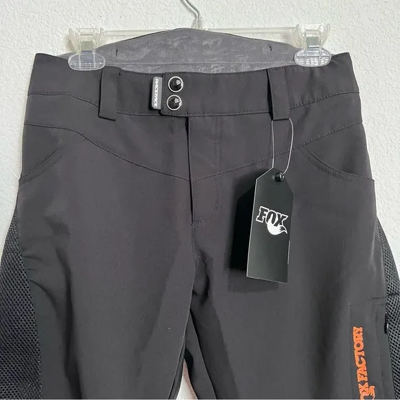 Fox Factory Race Face Black Indy Shorts New Small