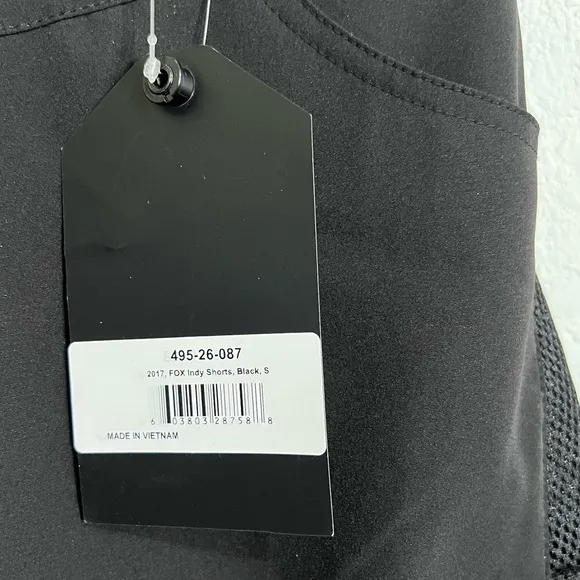 Fox Factory Race Face Black Indy Shorts New Small