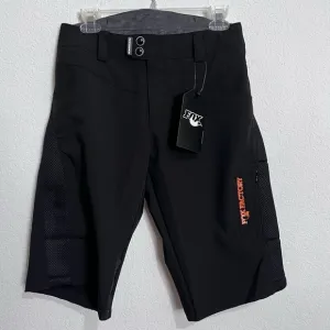 Fox Factory Race Face Black Indy Shorts New Small