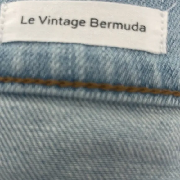 Frame le vintage denim Bermuda shorts 30