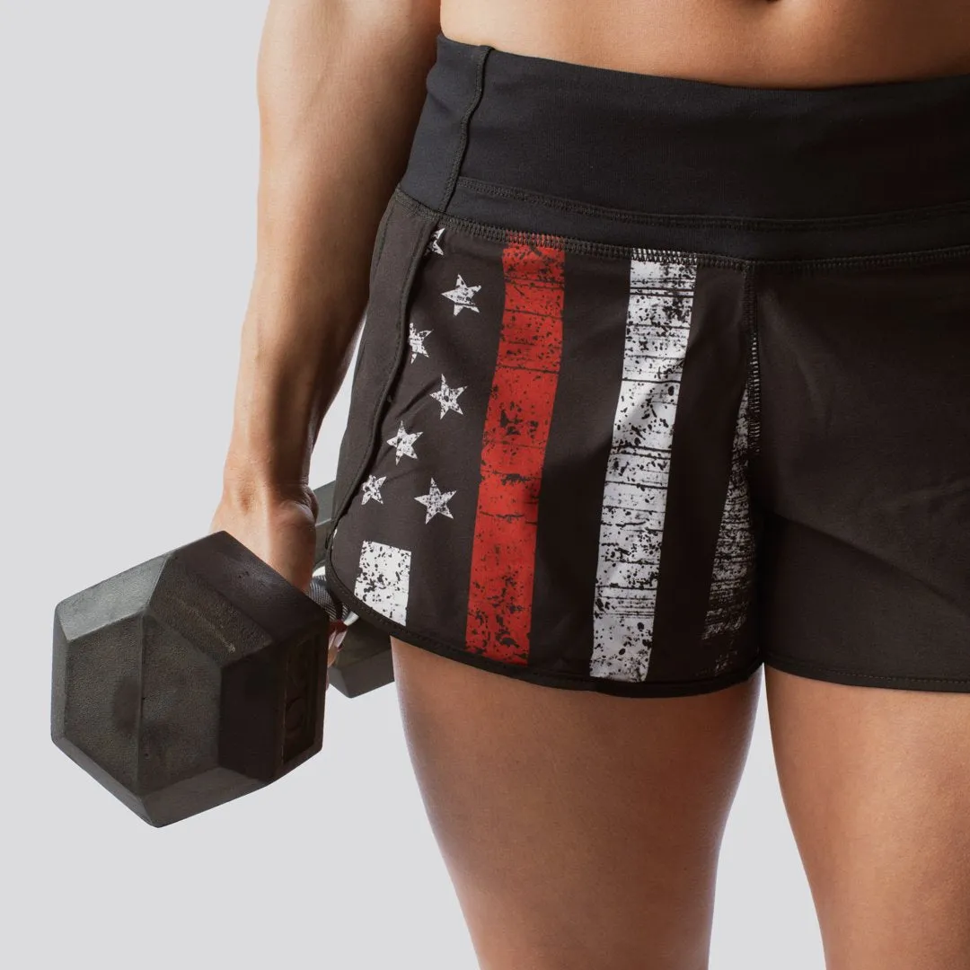 Free Flow Short (Thin Red Line)