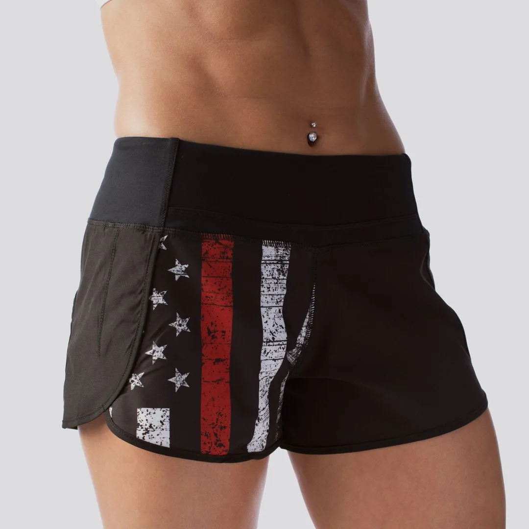Free Flow Short (Thin Red Line)