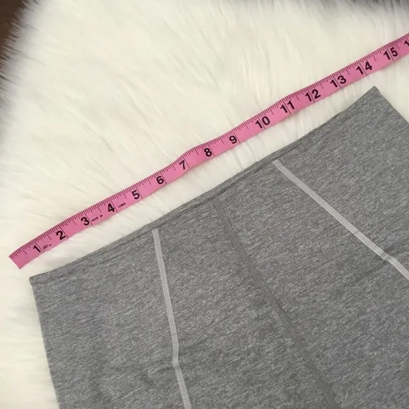 Free People Biker Shorts You're a Peach Gray Medium