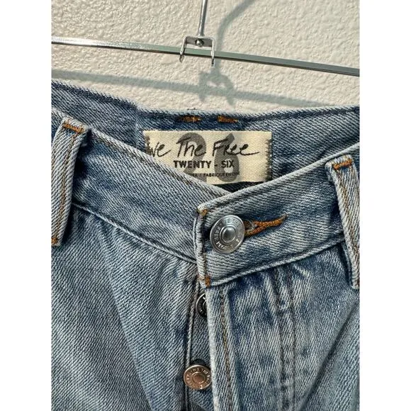 Free People Denim Sequoia Short Size 26