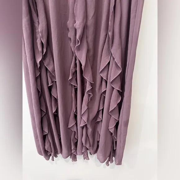 Free People Icing on Top Half Slip maxi skirt sheer NWOT $98 M