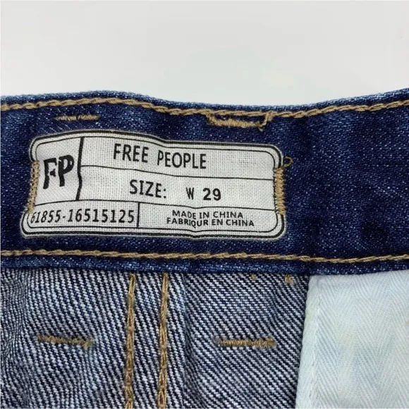 Free People Sweet Surrender Shorts Dark Size 29 NWT