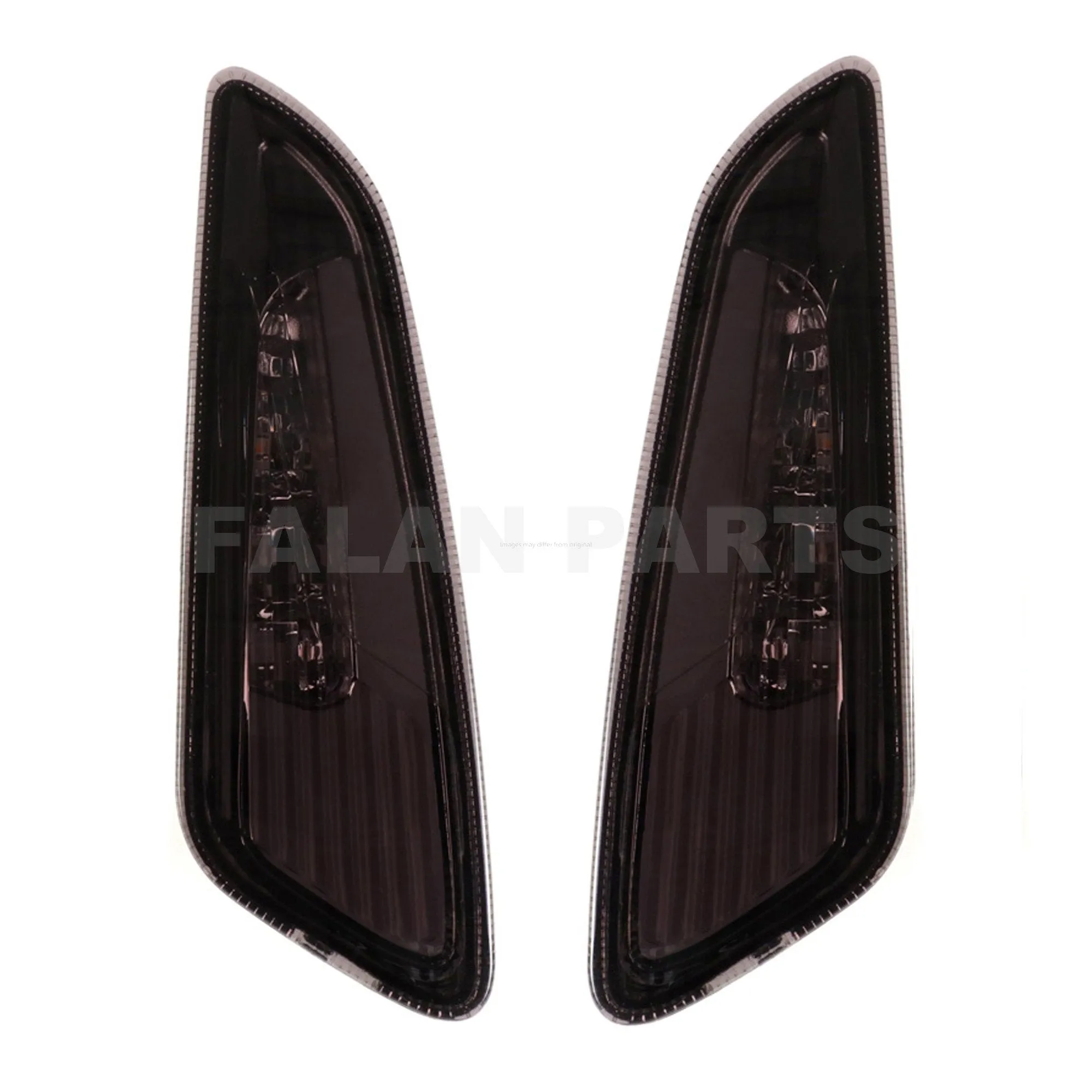 Front Turn Signals Indicator POWER1 Smoked  | Vespa Primavera / Sprint 50-150cc