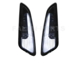 Front Turn Signals Indicator POWER1 Smoked  | Vespa Primavera / Sprint 50-150cc