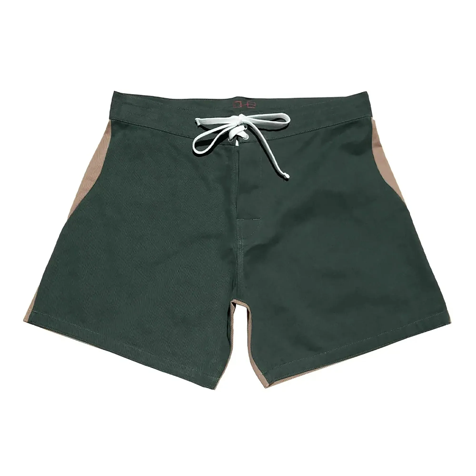 Gato Heroi Surf Shorts in British/Olive