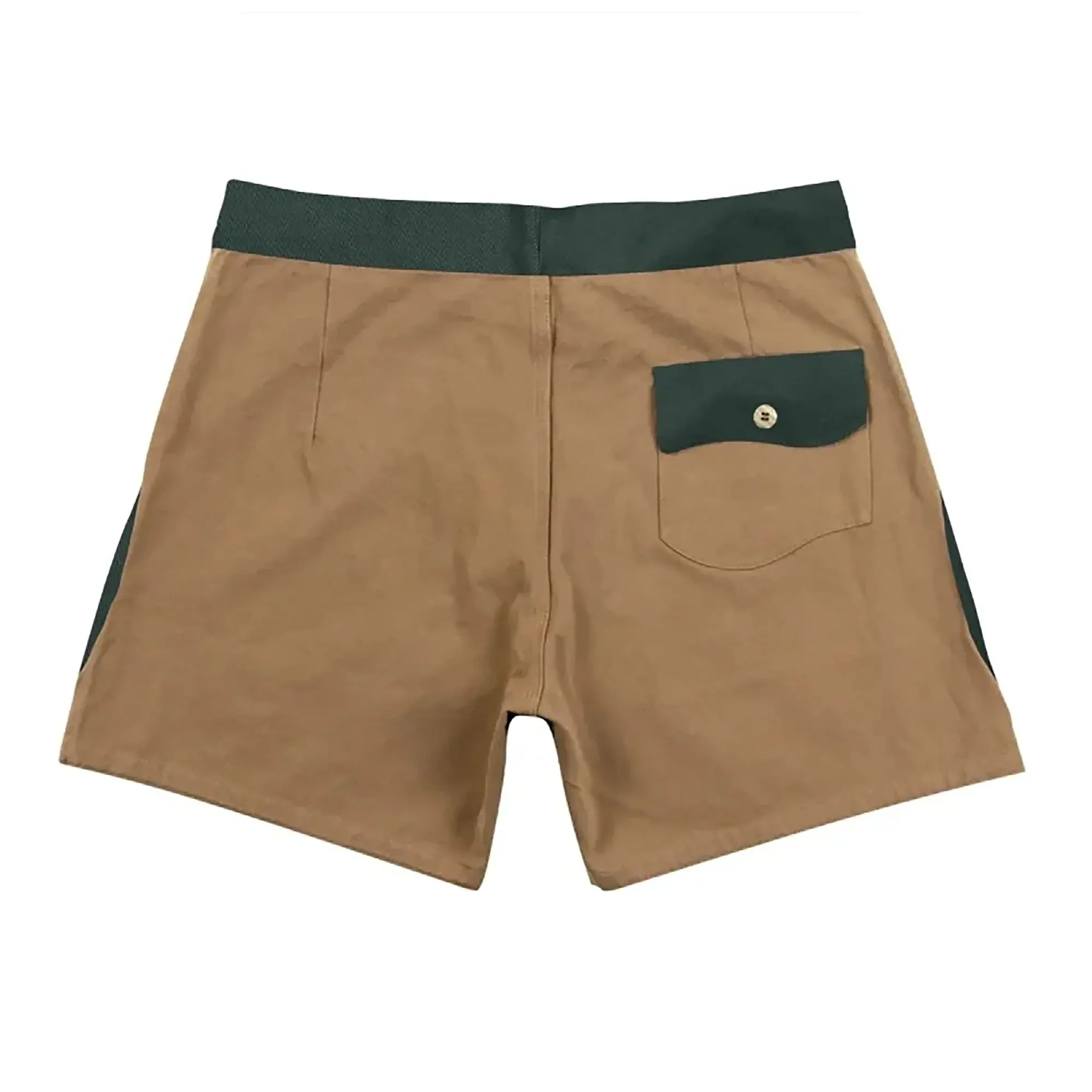 Gato Heroi Surf Shorts in British/Olive