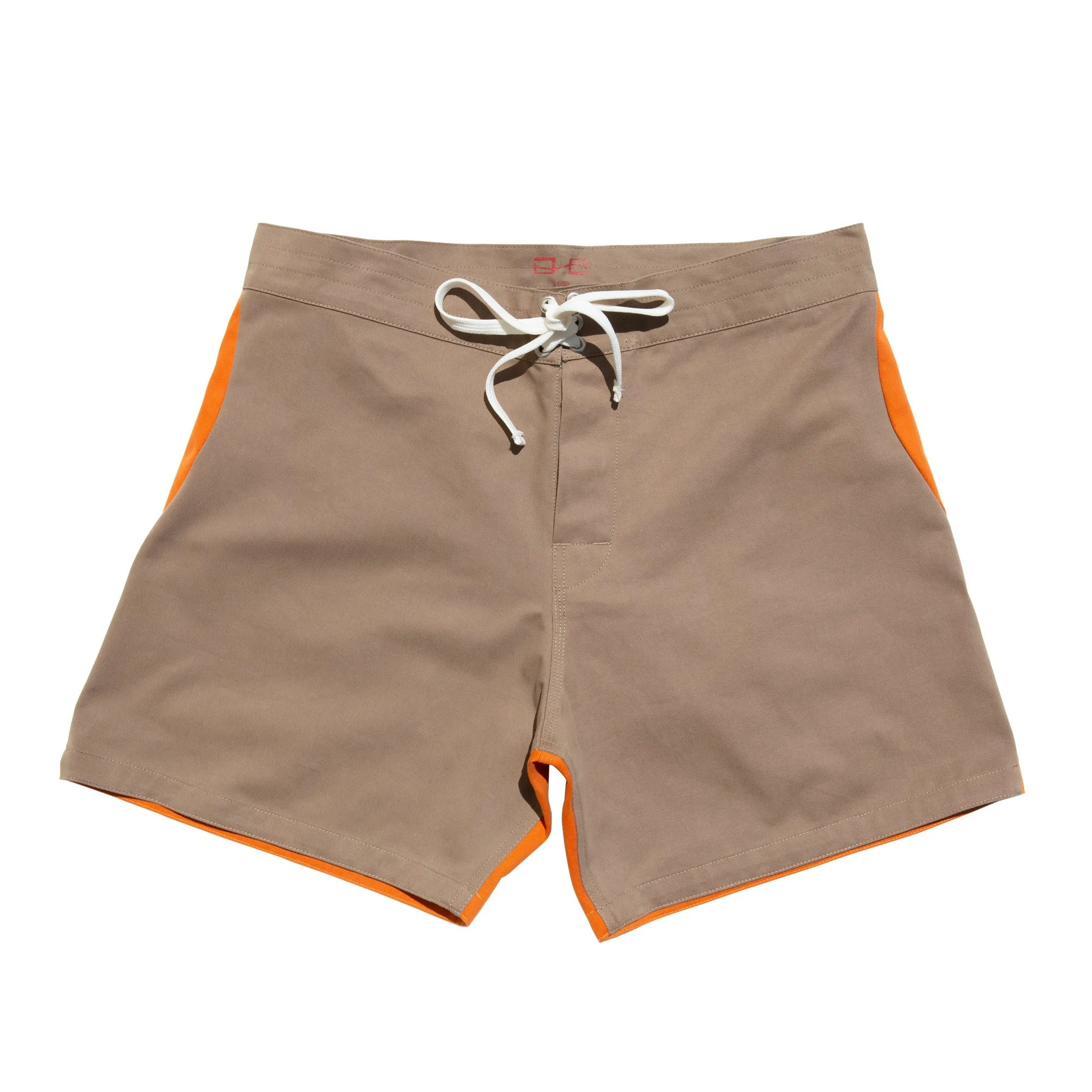 Gato Heroi Surf Shorts in Olive/Rust