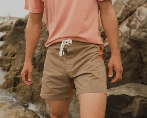 Gato Heroi Surf Shorts in Olive/Rust