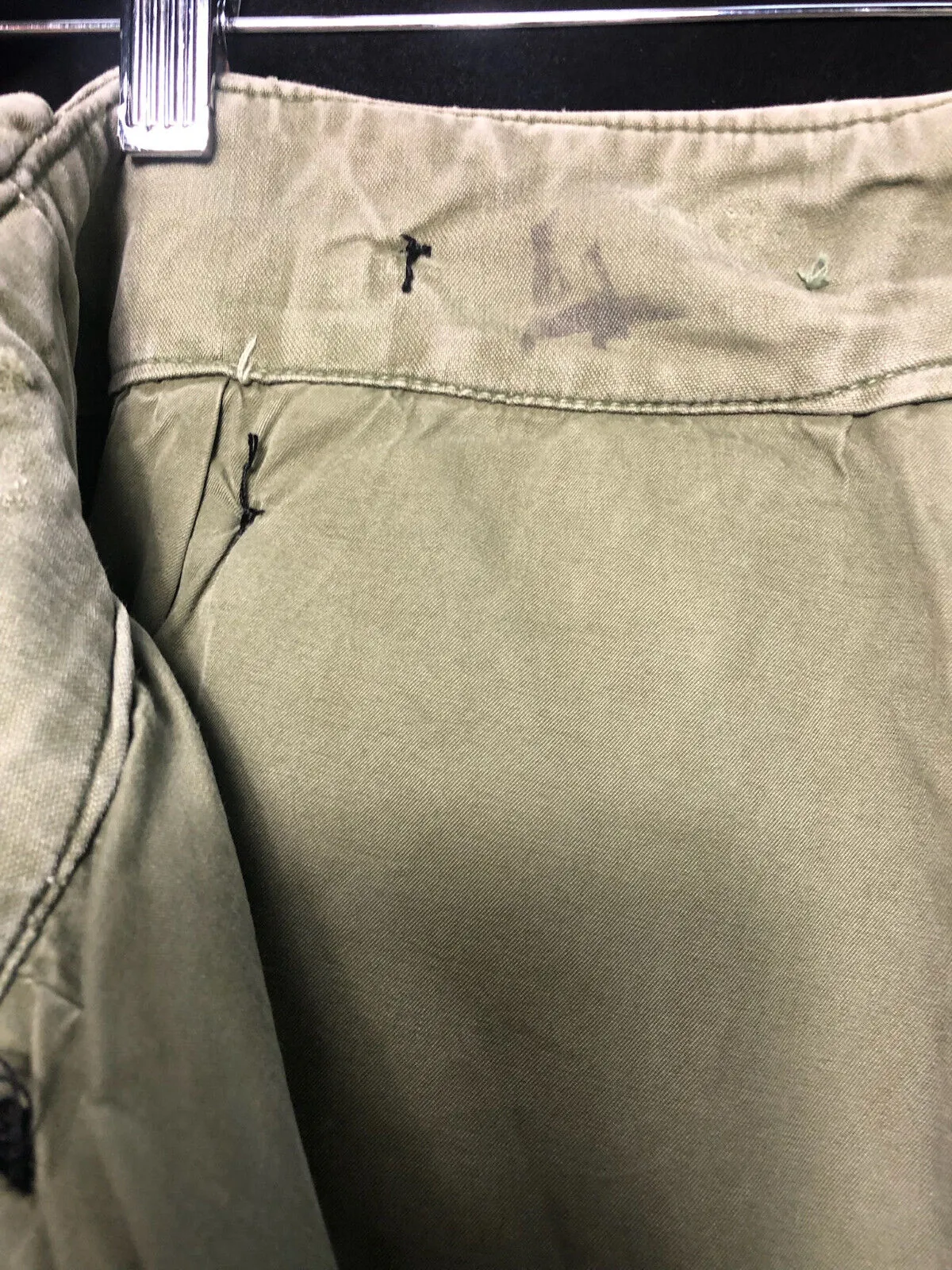 Genuine British Army 60 Pattern Field Trousers Converted to Shorts - 30" Waist