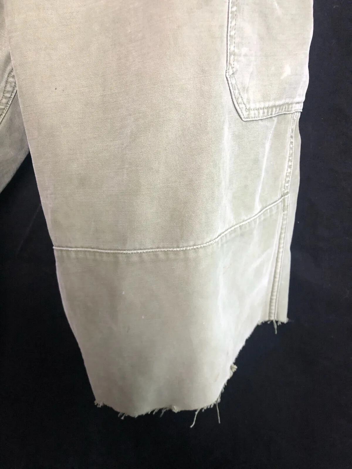 Genuine British Army 60 Pattern Field Trousers Converted to Shorts - 30" Waist