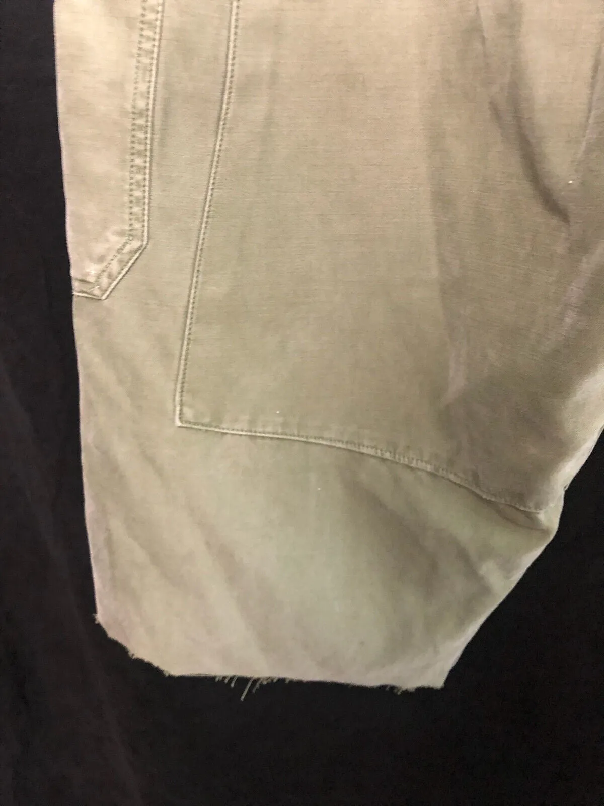 Genuine British Army 60 Pattern Field Trousers Converted to Shorts - 30" Waist