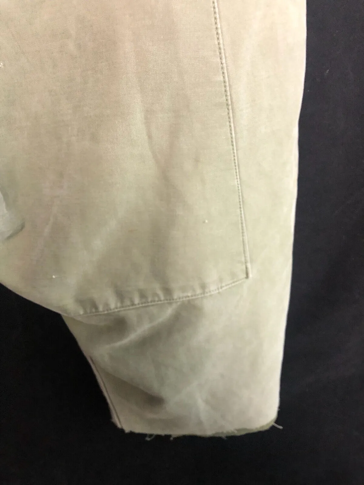 Genuine British Army 60 Pattern Field Trousers Converted to Shorts - 30" Waist