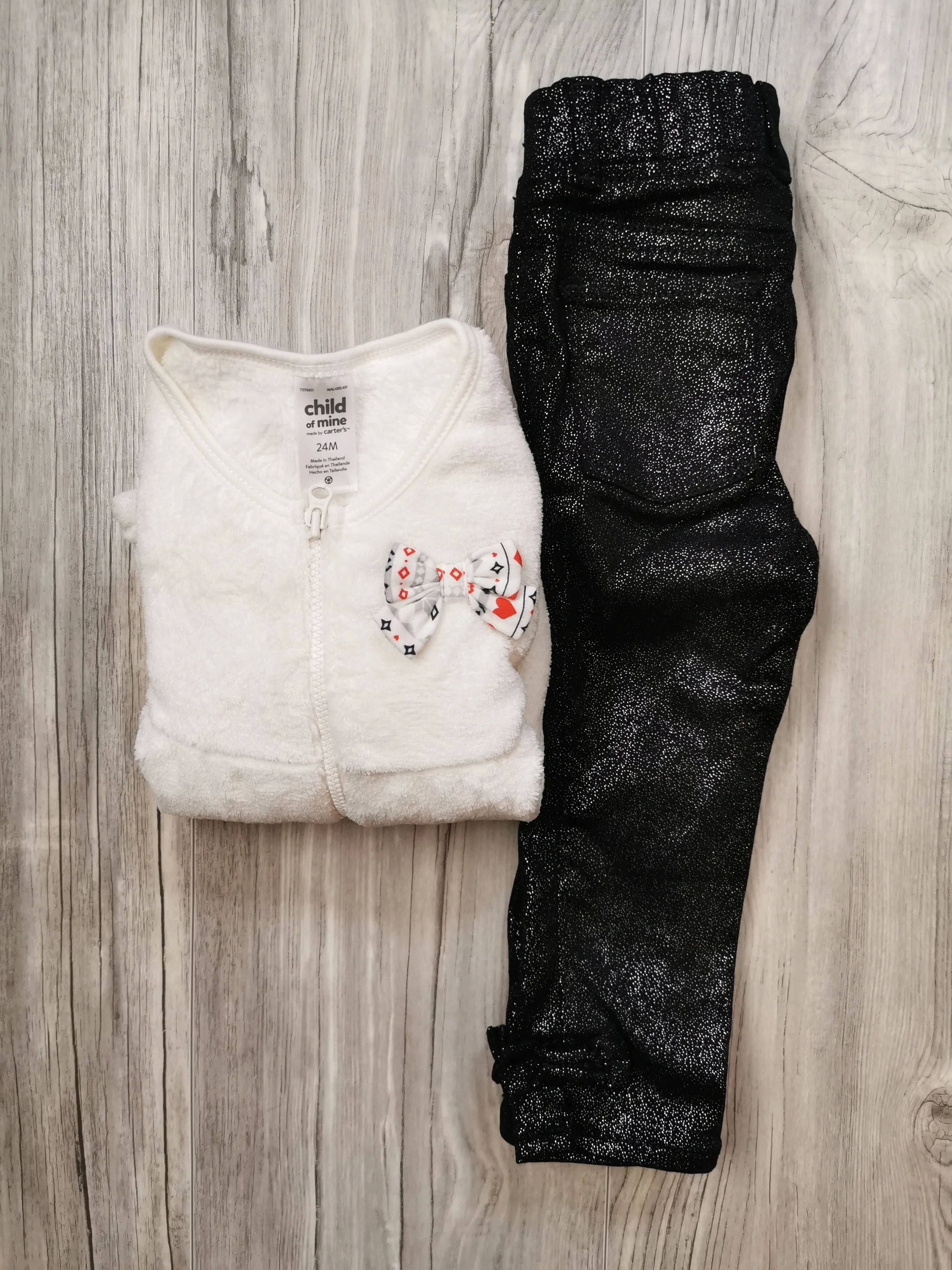 GIRL SIZE 2 YEARS - GAP / CARTER'S, 2 Piece Mix N Match Fall Outfit EUC B24