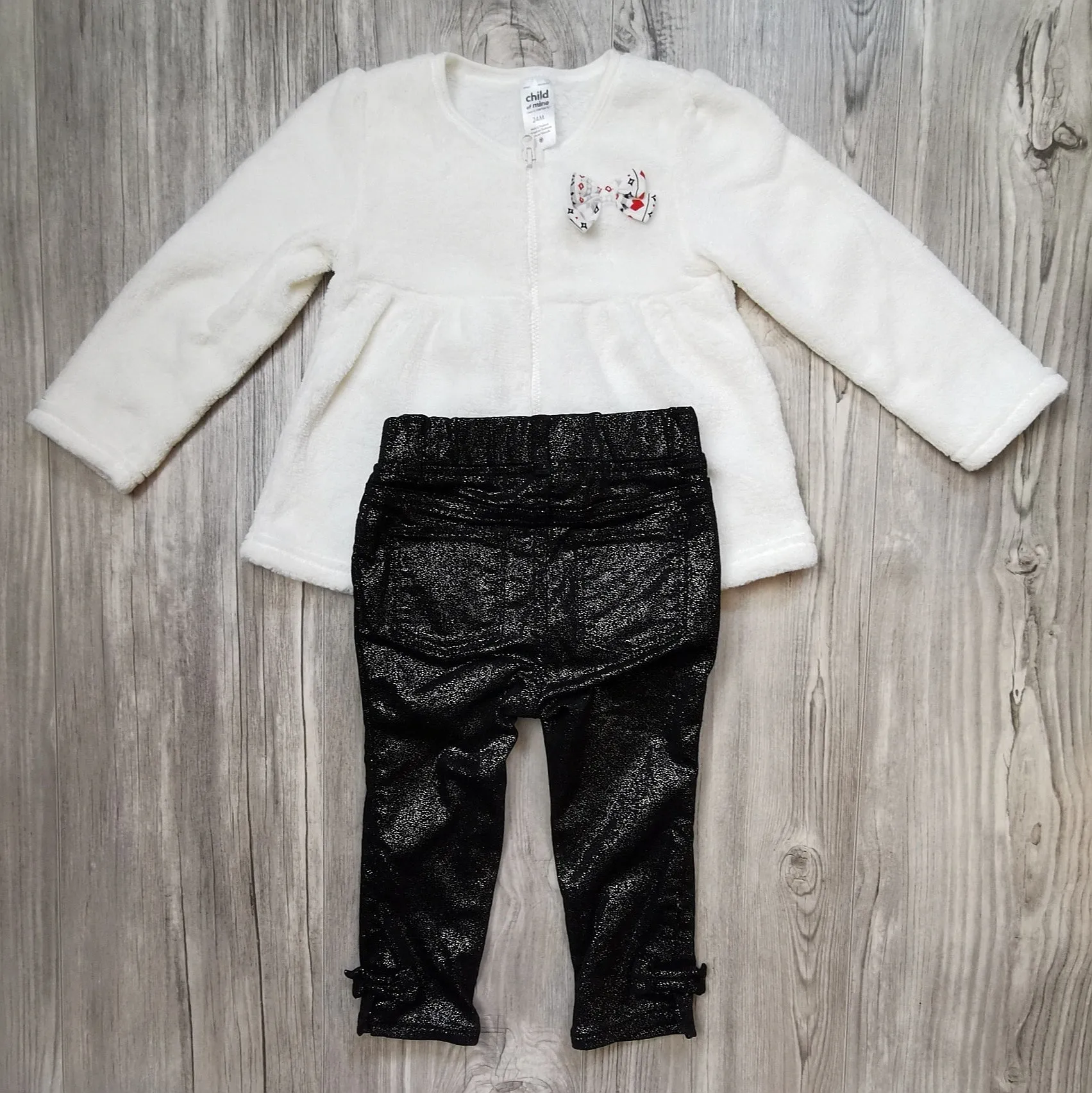 GIRL SIZE 2 YEARS - GAP / CARTER'S, 2 Piece Mix N Match Fall Outfit EUC B24