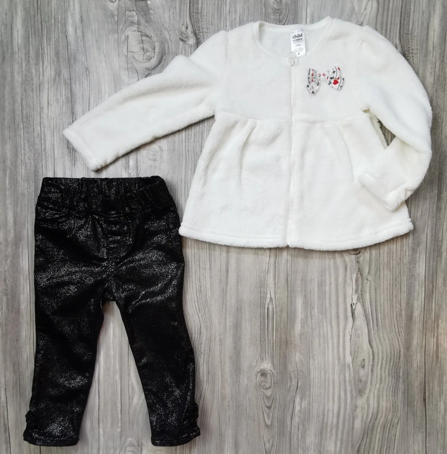 GIRL SIZE 2 YEARS - GAP / CARTER'S, 2 Piece Mix N Match Fall Outfit EUC B24