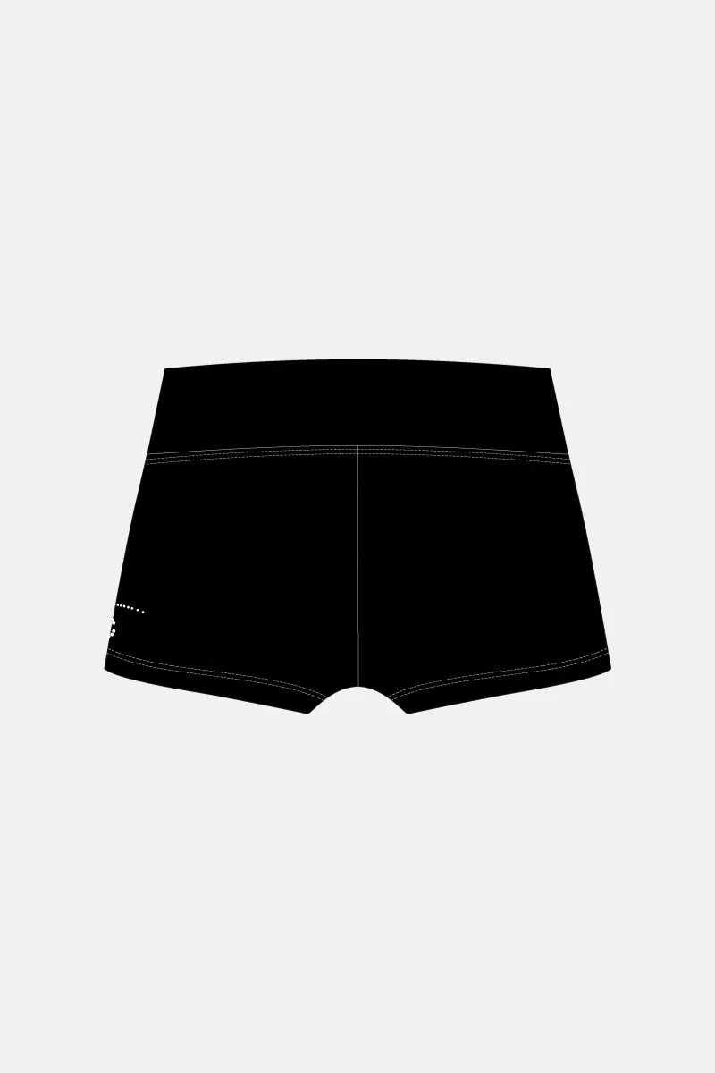 Girls Crystal Black Shorts