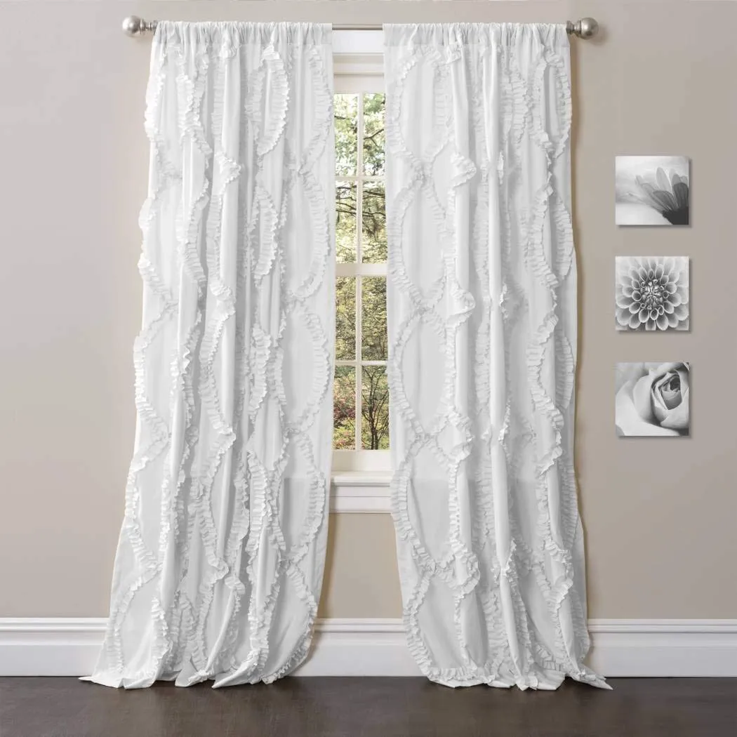 Girls Gypsy Window Curtain Single Panel Color