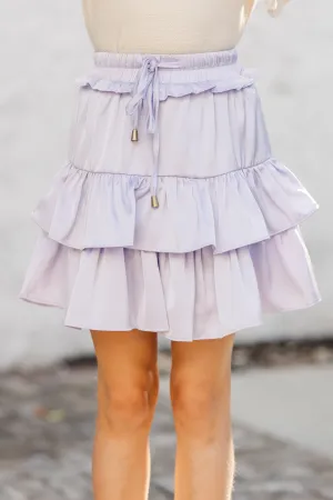 Girls: Take The Leap Light Lavender Purple Skort