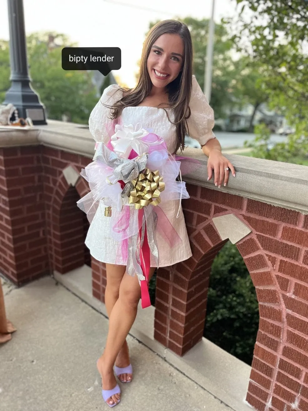 Happily Ever After White Mini Dress