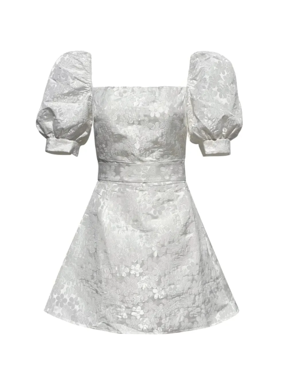 Happily Ever After White Mini Dress