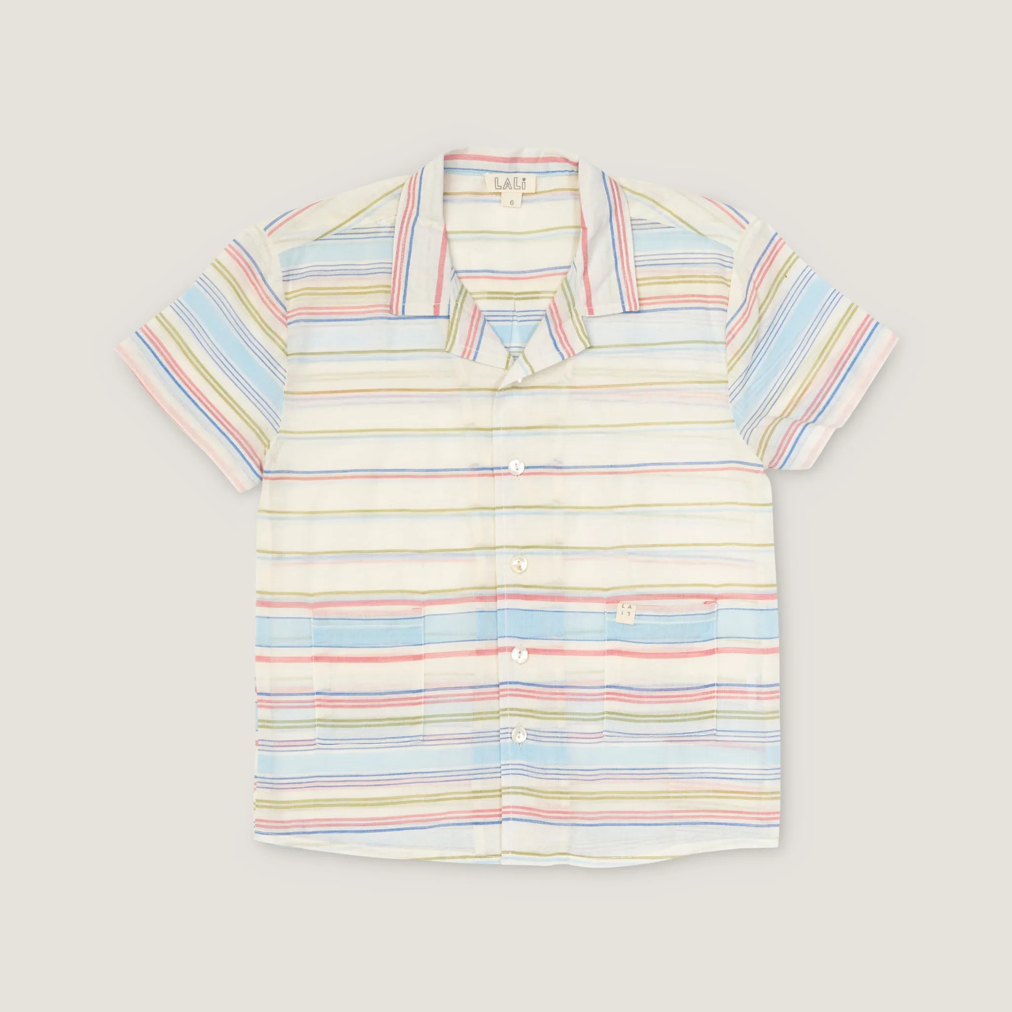 HENRI SHIRT, BORDER STRIPE