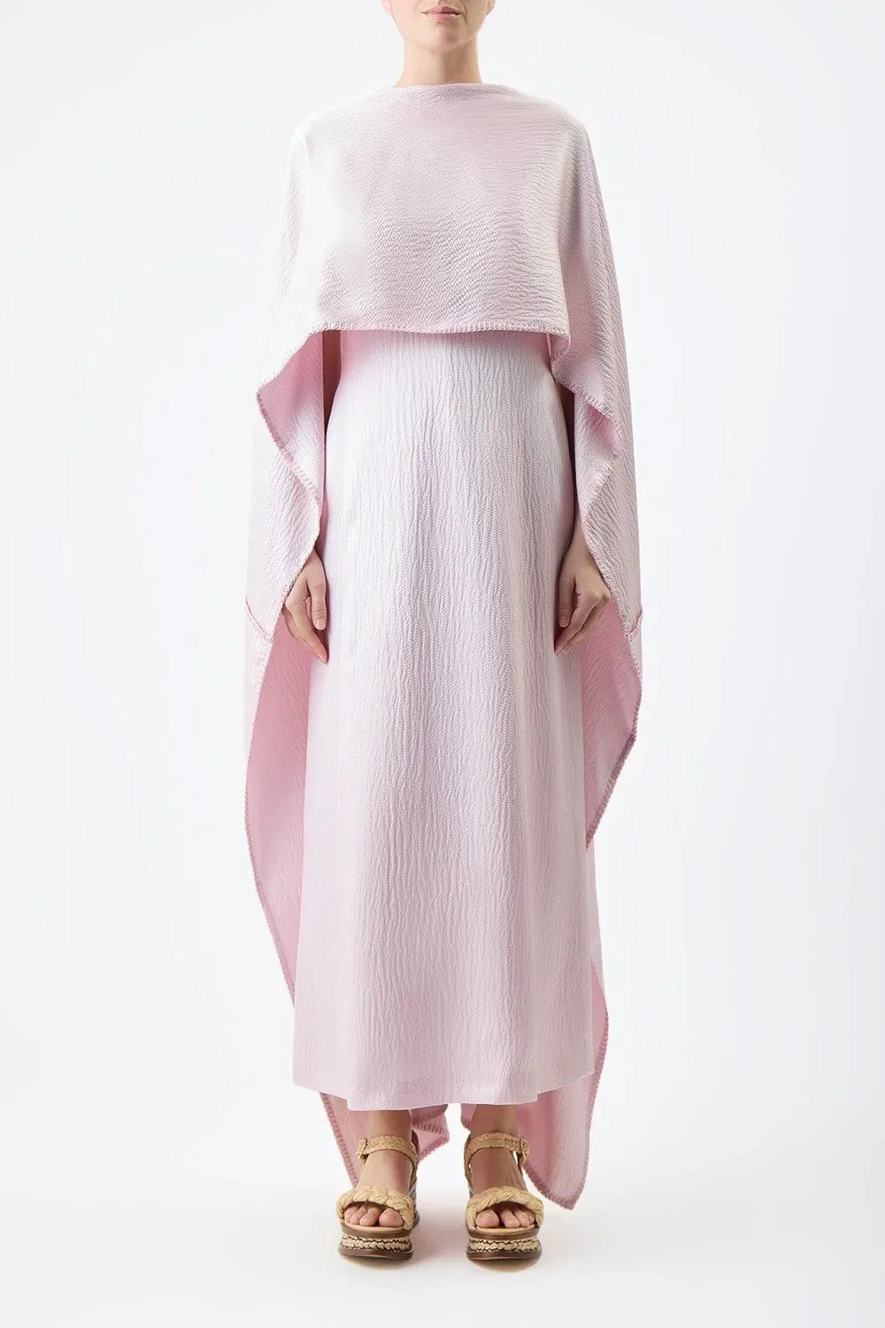 Hunter Silk-Crepon Maxi Dress