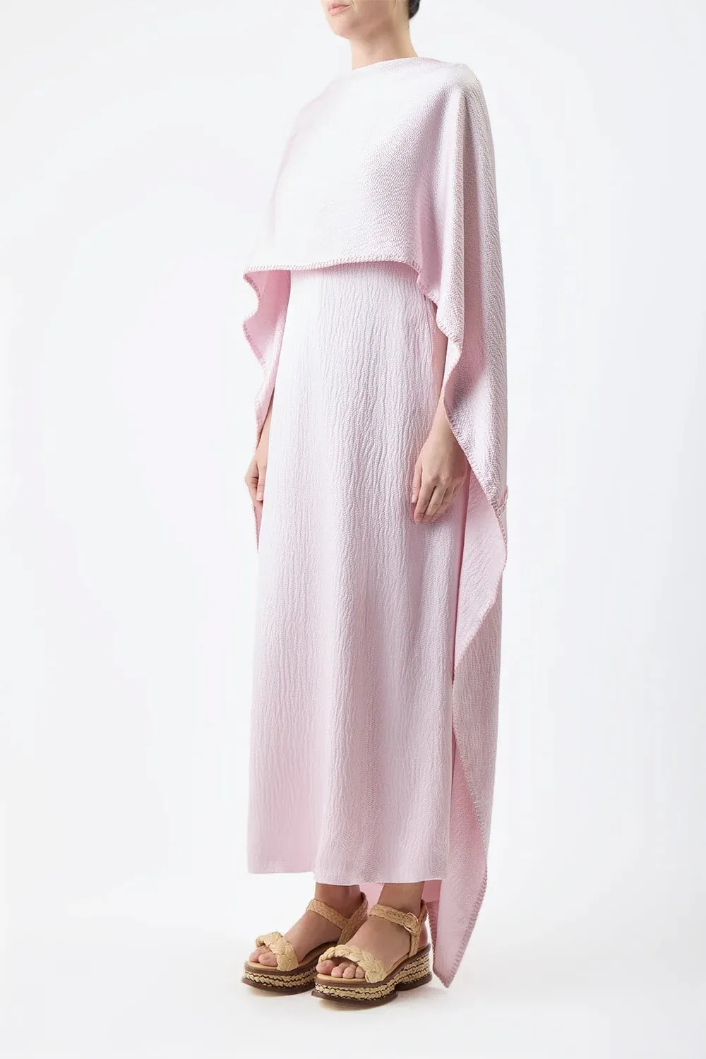 Hunter Silk-Crepon Maxi Dress
