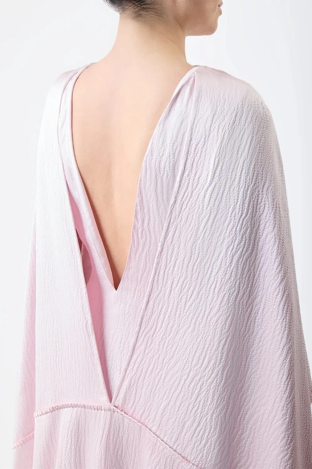 Hunter Silk-Crepon Maxi Dress