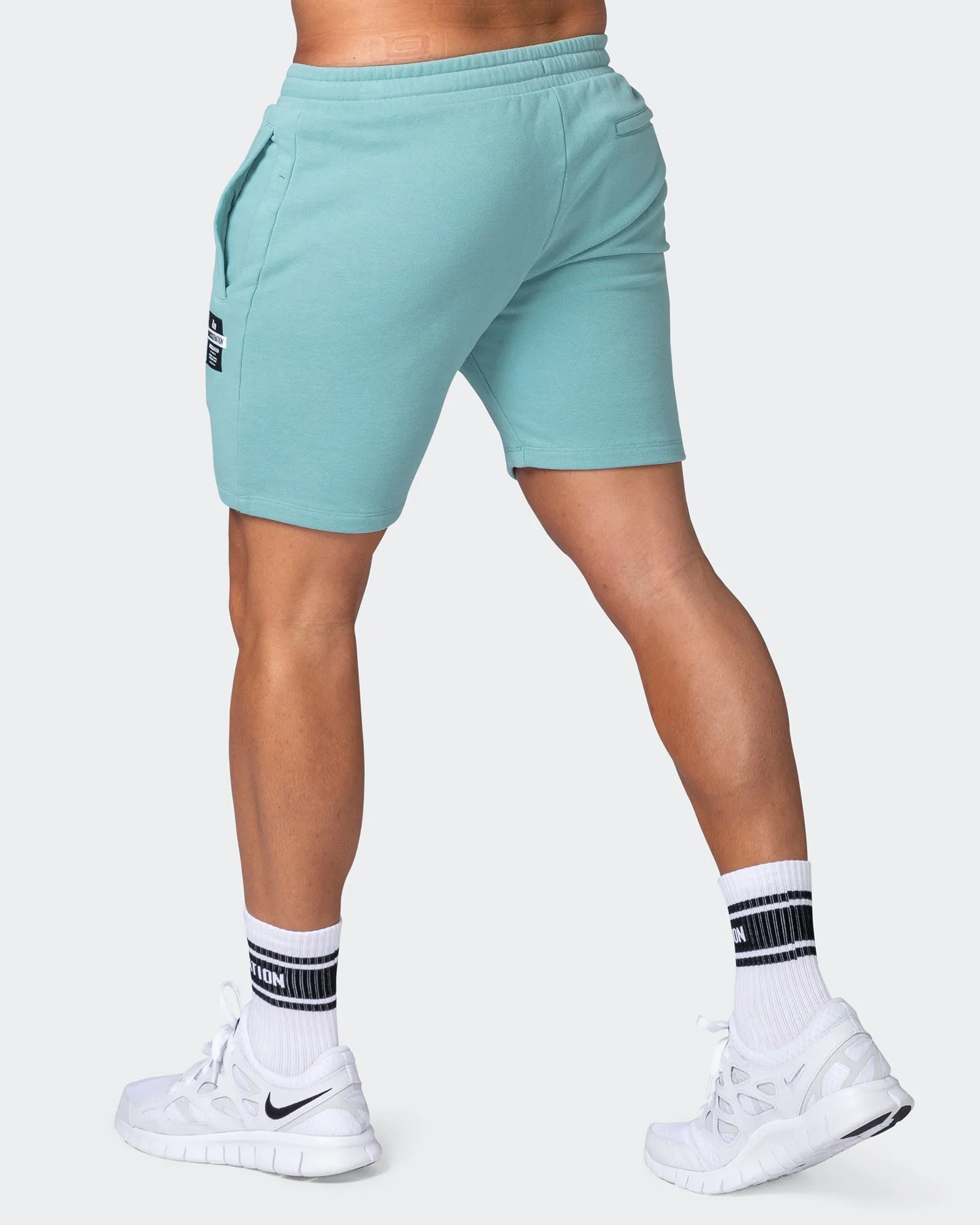 Infinite Vintage Shorts - Washed Dusty Jade