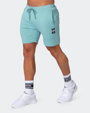 Infinite Vintage Shorts - Washed Dusty Jade