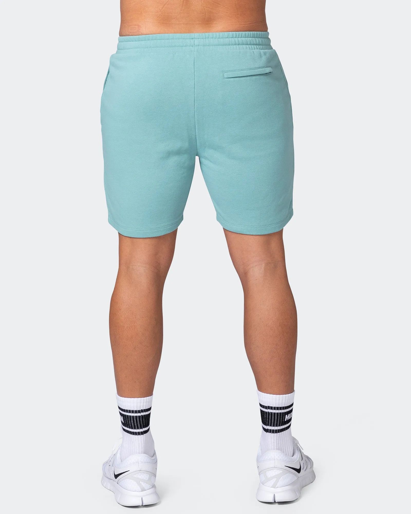 Infinite Vintage Shorts - Washed Dusty Jade