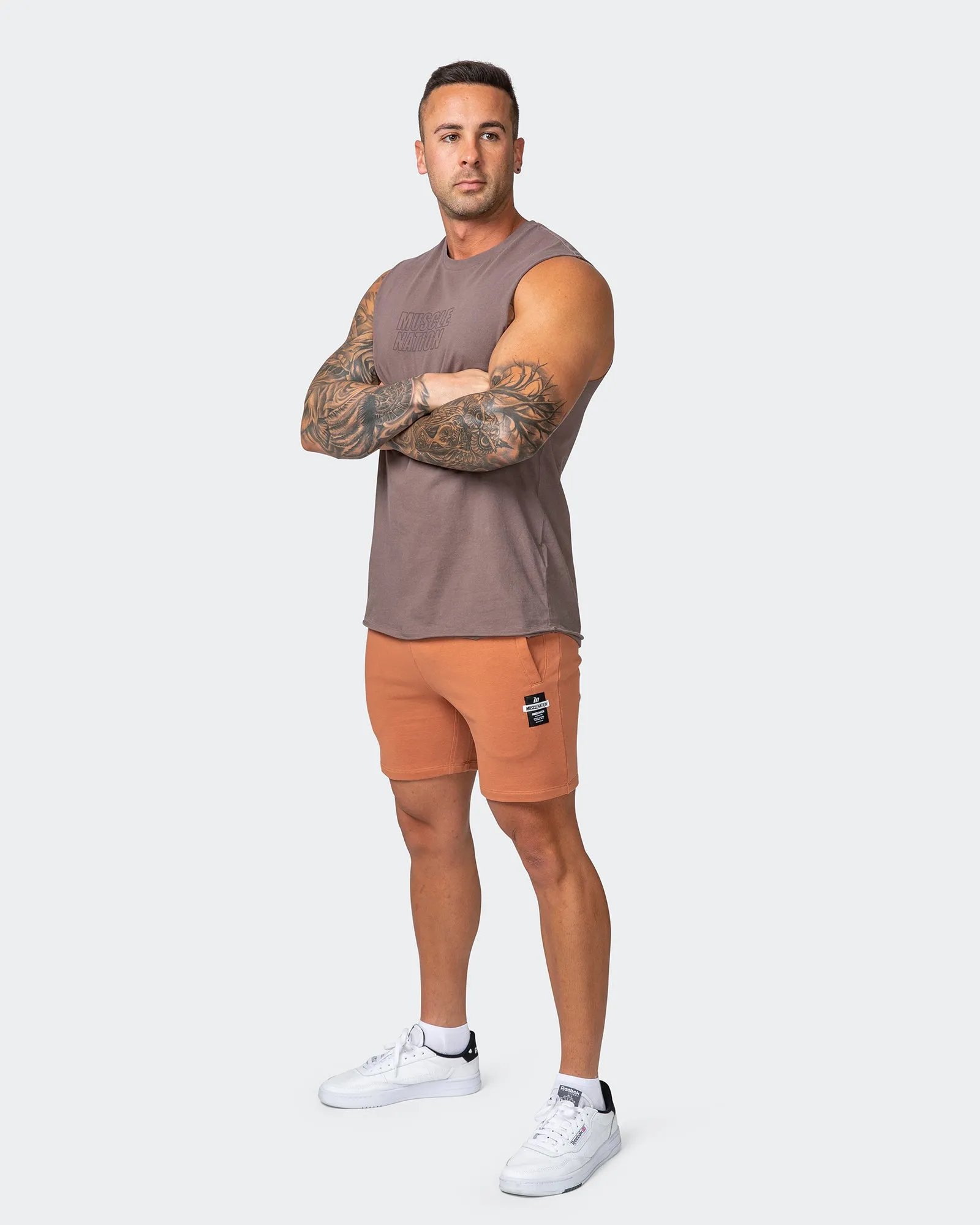 Infinite Vintage Shorts - Washed Sandstone